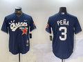 Men’s Houston Astros Jeremy Pena #3 Navy Jersey