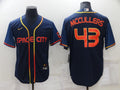 Men’s Houston Astros Lance McCullers #43 Navy Space City Jersey