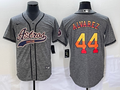 Men’s Houston Astros Yordan Alvarez #44 Gray Jersey Joint Edition
