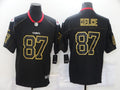 Men’s Kansas City Chiefs Travis Kelce #87 Black Authentic Jersey