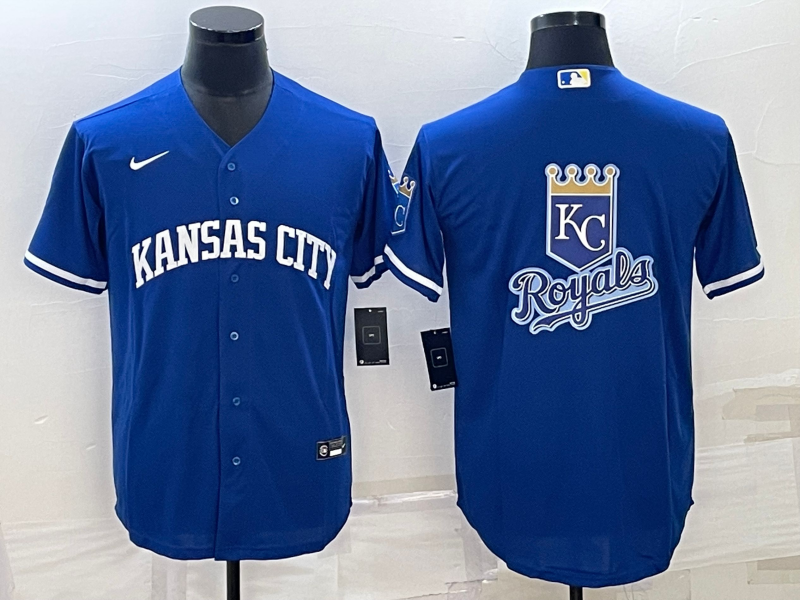 Men's Kansas City Royals Blue Alternate Team Jersey