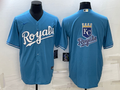 Men's Kansas City Royals Light Blue Jersey