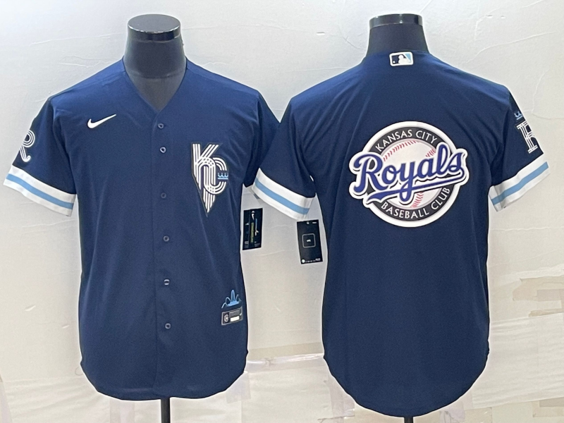 Men's Kansas City Royals Navy Jersey