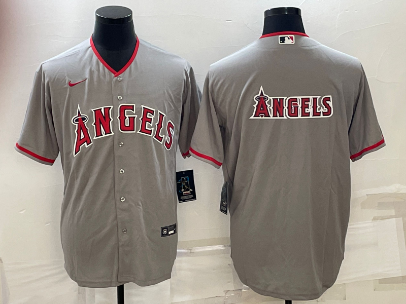 Men's Los Angeles Angels Gray Alternate Jersey
