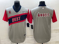 Men’s Los Angeles Angels Gray Baseball Jersey