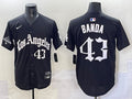 Men’s Los Angeles Dodgers Anthony Banda #43 Black Limited Jersey