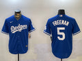 Men’s Los Angeles Dodgers Freddie Freeman #5 Blue Baseball Jersey