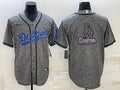Men’s Los Angeles Dodgers Gray Alternate Name Jersey