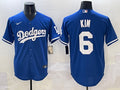 Men’s Los Angeles Dodgers Hyeseong Kim #6 Royal Jersey