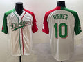 Men’s Los Angeles Dodgers Justin Turner #10 White Jersey