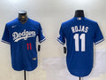 Men’s Los Angeles Dodgers Miguel Rojas #11 Blue Jersey