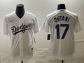 Men’s Los Angeles Dodgers Shohei Ohtani #17 White Alternate Jersey