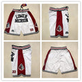 Men’s Lower Merion #33 Kobe Bryant White Shorts