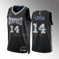 Mens Memphis Grizzlies #14 Danny Green Black 2022-23 City Edition Swingman Jersey