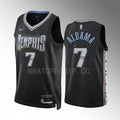 Mens Memphis Grizzlies #7 Santi Aldama Black 2022-23 City Edition Swingman Jersey