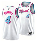 Mens Miami Heat #4 Ryan Conwell Nike Original Vice Swingman Jersey White