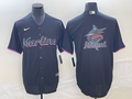 Men’s Miami Marlins Black Alternate Team Jersey