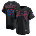 Men’s New York Mets #19 Bo Bichette Nike Black Alternate Limited Jersey