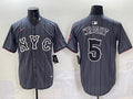 Men’s New York Mets David Wright #5 Gray City Connect Limited Jersey