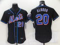 Men’s New York Mets Pete Alonso #20 Black Jersey