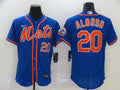 Men’s New York Mets Pete Alonso #20 Blue Jersey