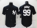 Men’s New York Yankees Aaron Judge #99 Black Baseball Jersey