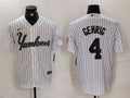 Men’s New York Yankees Lou Gehrig White Jersey