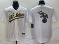 Men’s Oakland Athletics White Home Jersey
