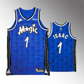 Men’s Orlando Magic #1 Jonathan Isaac 2023-24 Classic Edition Jersey – Blue