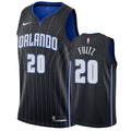 Men’s Orlando Magic #20 Markelle Fultz Black Icon Edition Jersey