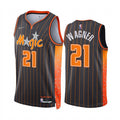 Men’s Orlando Magic #21 Moritz Wagner Anthracite 2021-22 City Edition Jersey