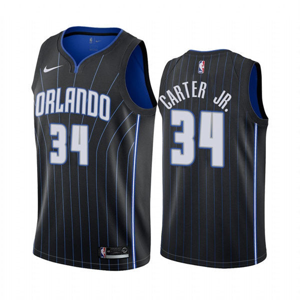 Men’s Orlando Magic #34 Wendell Carter Jr.  Black Icon Edition Jersey