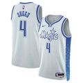 Men’s Orlando Magic #4 Jalen Suggs 2025-26 Silver City Edition Swingman Jersey