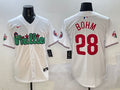 Men’s Philadelphia Phillies Alec Bohm #28 White Jersey