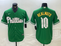 Men’s Philadelphia Phillies J.T. Realmuto #10 Green Jersey