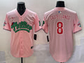 Men’s Philadelphia Phillies Nick Castellanos #8 Pink Jersey