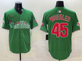Men’s Philadelphia Phillies Zack Wheeler #45 Green Team Jersey