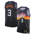 Mens Phoenix Suns #3 Dillon Brooks 2025-26 City Edition Swingman Jersey Black