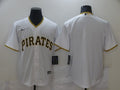 Men’s Pittsburgh Pirates White Home Blank Jersey