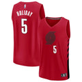 Mens Portland Trail Blazers #5 Jrue Holiday Red Statement Edition Player Jersey