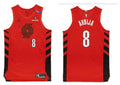 Mens Portland Trail Blazers #8 Deni Avdija Red Statement Edition Player Jersey