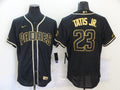 Men’s San Diego Padres Fernando Tatis Jr. #23 Black Stitched Jersey