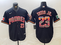 Men’s San Diego Padres Fernando Tatis Jr. Black Jersey