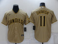 Men’s San Diego Padres Yu Darvish #11 Tan Jersey