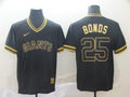 Men’s San Francisco Giants Barry Bonds #25 Black Stitched Jersey
