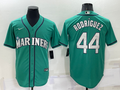 Men’s Seattle Mariners Julio Rodriguez #44 Green Baseball Jersey