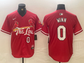 Men’s St. Louis Cardinals Masyn Winn #0 Red 2024 City Connect Limited Jersey