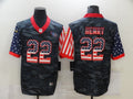 Men’s Tennessee Titans Derrick Henry #22 Gray Camouflage Jersey