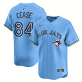 Men’s Toronto Blue Jays #84 Dylan Cease Powder Blue Alternate Replica Player Jersey