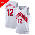 Mens Toronto Raptors #12 Collin Murray-Boyles Nike White Association Edition Swingman Jersey